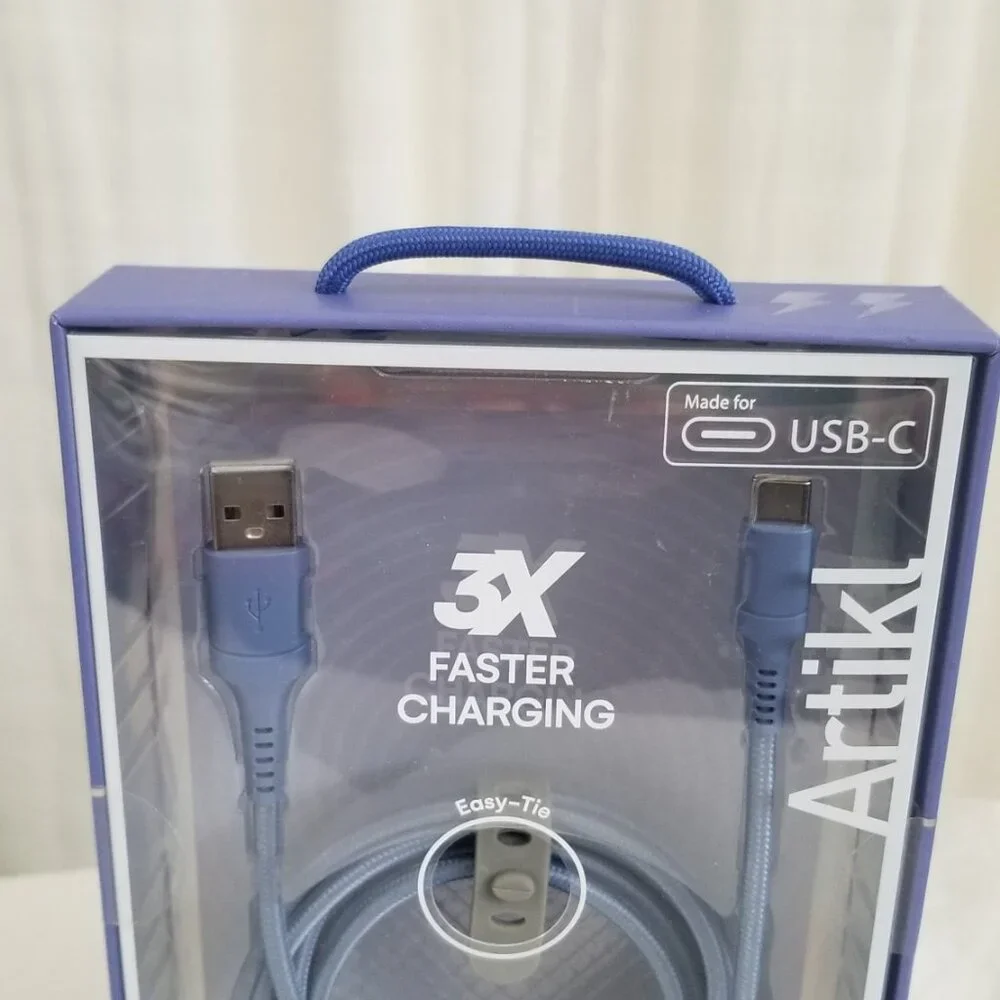 Artikl Charge & Sync Braided Charging Cable 6f USB-A to UBC-C 3X Faster Charging